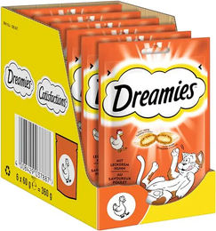 DREAMIES Katzensnacks Huhn 6 x 60g - 6 x 60 g – Bild 1 von 13