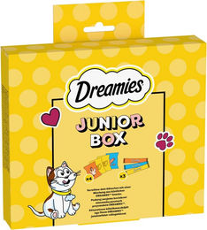 Dreamies Katzensnacks Junior Leckerli ohne Farb- und Aromastoffe 2 x 150 g – Bild 1 von 1