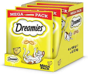 Dreamies Katzensnacks Paste mit Käse für erwachsene Katzen 720 g - 8 x 180 g – Bild 1 von 3