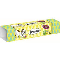 Produktbild von Dreamies X-Mas Geschenkbox Katzen Leckerli Lachs und Truthahn 120g
