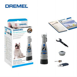 Produktbild von Dremel 7020 PGK Krallenschleifer Nagelschleifer für Hunde und Haustiere Schwarz batteriebetrieben - 1 Stk.