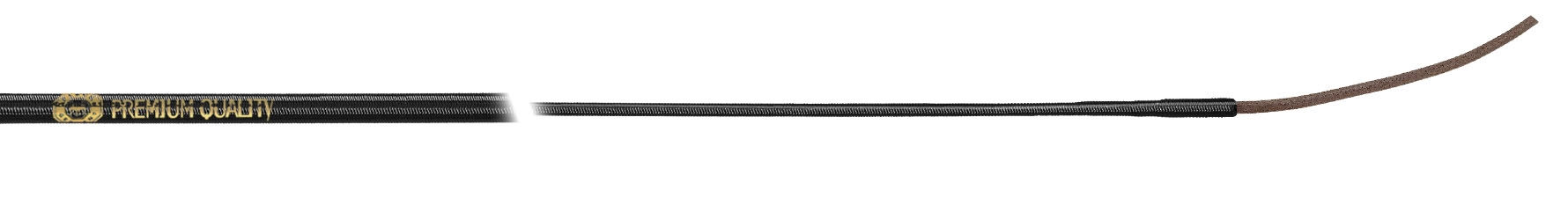 Produktbild von Dressiergerte von FLECK mit Ledergriff und Lederknopf in Schwarz