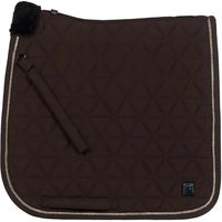 Produktbild von Dressur Schabracke Cavallo Romy Polyamid Braun Gold