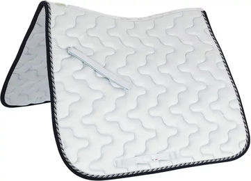 Dressur Schabracke Derby mit Memory Foam von TU in Blau oder Weiß – Bild 1 von 1