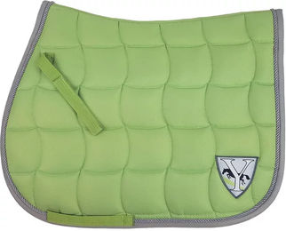 Produktbild von Dressur Schabracke ELONEO York Neo aus Baumwolle Grün Full