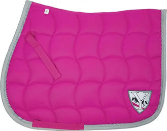 Produktbild von Dressur Schabracke ELONEO York Neo Rosa Baumwolle Full