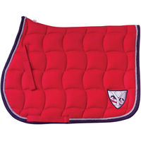 Produktbild von Dressur Schabracke ELONEO York Neo Rot aus Baumwolle