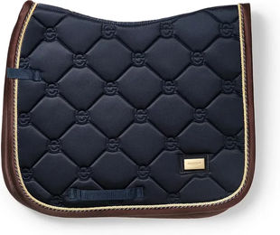 Produktbild von Dressur Schabracke Equestrian Stockholm für Vollblut in Grün Weiß Silber
