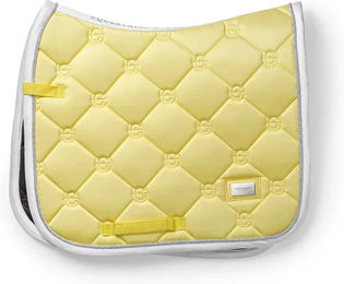 Produktbild von Dressur Schabracke Equestrian Stockholm in Grün Weiß Silber oder Gelb
