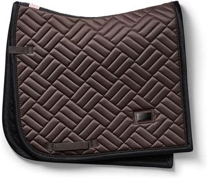 Dressur Schabracke Equestrian Stockholm Modern Beige Gold für Vollblut – Bild 1 von 1