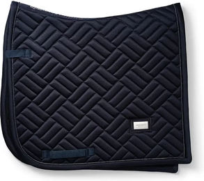Produktbild von Dressur Schabracke Equestrian Stockholm Modern für Vollblut in Beige Gold Blau