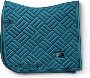 Produktbild von Dressur Schabracke Equestrian Stockholm Modern in Beige Gold Blau XFull