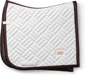 Produktbild von Dressur Schabracke Equestrian Stockholm Modern in Beige Gold Weiß Full