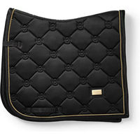 Produktbild von Dressur Schabracke Equestrian Stockholm Schwarz Gold für Vollblut