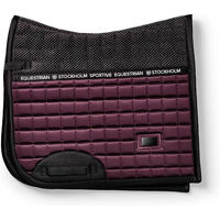 Produktbild von Dressur Schabracke Equestrian Stockholm Sportive für Warmblut in Lila oder Schwarz aus Bambus