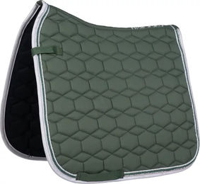 Dressur Schabracke HKM Crystal Fashion Grün für Pony – Bild 1 von 1