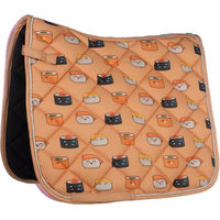 Produktbild von Dressur Schabracke HKM Naples für Pony in Orange Bunt