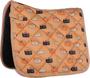 Dressur Schabracke HKM Naples Orange Bunt – Bild 1 von 1