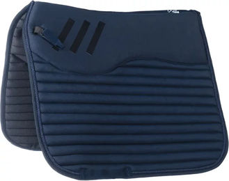 Dressur Schabracke HKM Samantha Pony Blau mit Memory Foam – Bild 1 von 1
