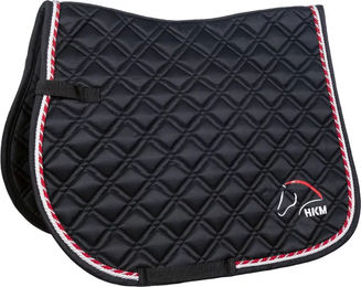 Dressur Schabracke HKM Team Schwarz für Pony – Bild 1 von 1