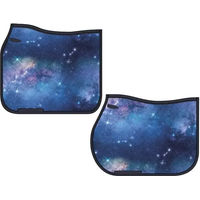 Produktbild von Dressur Schabracke HorseGuard Galaxy Blau Bunt