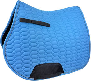 Produktbild von Dressur Schabracke Horsenjoy HexaFit Blau für Vollblut