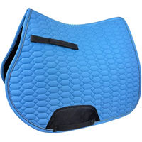 Produktbild von Dressur Schabracke Horsenjoy HexaFit Blau für Vollblut