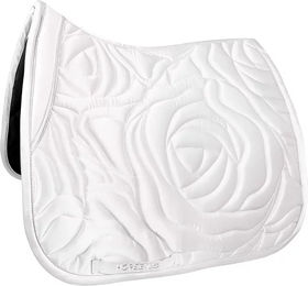 Produktbild von Dressur Schabracke Horsenjoy Mystic Rose Rosa Weiß aus Polyester für Fohlen