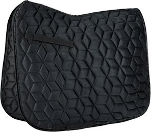 Produktbild von Dressur Schabracke Horsenjoy Velvet Schwarz aus Polyester Full