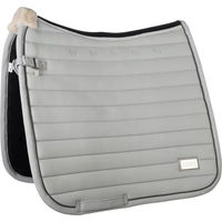 Produktbild von Dressur Schabracke Lauria Garrelli Livigno Elegance Grau mit Silikon