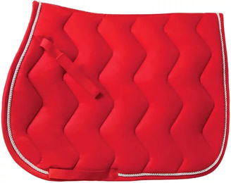 Produktbild von Dressur Schabracke Lona York Luna aus Baumwolle in Rot