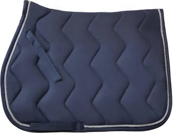 Produktbild von Dressur Schabracke Lona York Luna Blau aus Baumwolle für Ponys