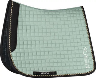 Produktbild von Dressur Schabracke Mrs. Ros Iconic Cotton Baumwolle Grün für Vollblut