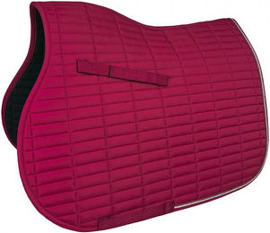 Produktbild von Dressur Schabracke York Sento für Ponys aus Polyester in Rot oder Rosa
