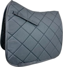 Produktbild von Dressur Schabracke York Simple aus Polyester in Grau oder Schwarz