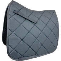 Produktbild von Dressur Schabracke York Simple aus Polyester in Grau oder Schwarz