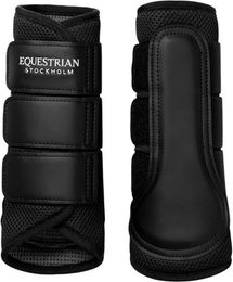 Dressurgamaschen Everyday Black Mesh Brushing Boots Schwarz Größe S – Bild 1 von 1