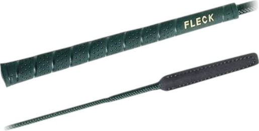 Dressurgegeräte Fleck mit Nylon-Griff und Lederspitze 110 cm – Bild 1 von 1