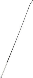 Produktbild von Dressurgerte 4Riders Key West Silber Schwarz 110 cm