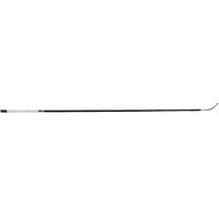 Produktbild von Dressurgerte Whip & Go Stick de dressage aus Metall 100 cm Schwarz Weiß