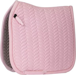 Produktbild von Dressurmatte Horze Velvet Wave Velours Rosa