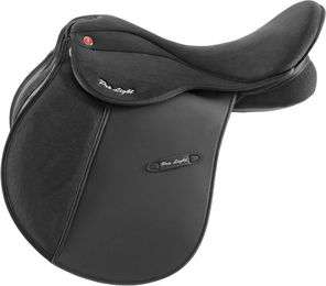 Dressursattel Firenze Pro-Light für Pferde aus Kunstleder Schwarz 15 Zoll – Bild 1 von 1