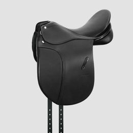 Produktbild von Dressursattel PA Young Star II für Ponys aus Leder in Schwarz