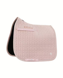 Dressurschabracke Djill BR für Warmblut in Rosa mit Silikonbeschichtung – Bild 1 von 2