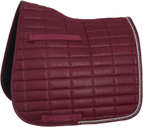 Dressurschabracke Glamour Chic Burgundy / Cob – Bild 1 von 1