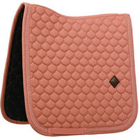 Produktbild von Dressurschabracke Kentucky Horsewear Classic Onion Plaited Glitter Rope Old Rose Full