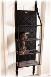 Dripio Hängender Katzenbaum mit 4 Ebenen in Grau 30 x 65 x 65 cm – Bild 1 von 1