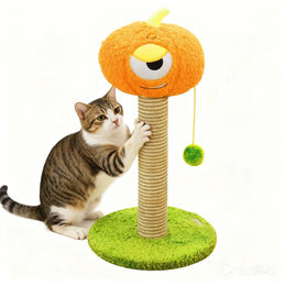 Dripio Katzenbaum mit Kürbis-Höhle aus Sisal und Spielball 60 cm – Bild 1 von 1