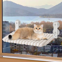 Produktbild von Dripio Katzenhängematte für das Fenster faltbar mit 4 Saugnäpfen bis 18 kg