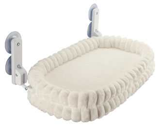 Dripio Katzenhängematte mit Saugnäpfen beige 30x60 cm für Katzen bis 10 kg – Bild 1 von 1